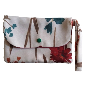 Floral Clutch Bag